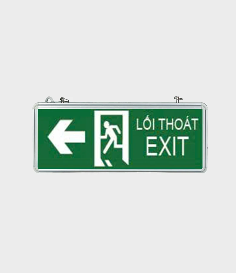 CÁC LOẠI ĐÈN KHẨN CẤP & LỐI THOÁT APL-EXIT-3W02-03 (Mặt xanh)